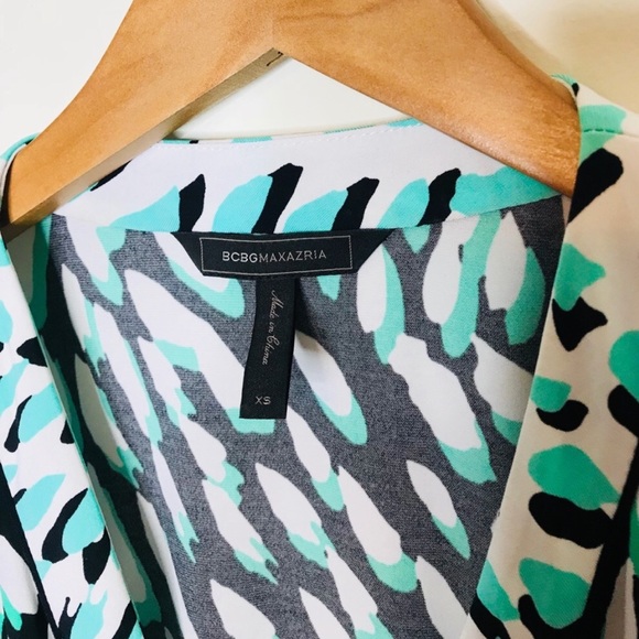 BCBGMAXAZRIA Wrap Dress - Picture 5 of 6